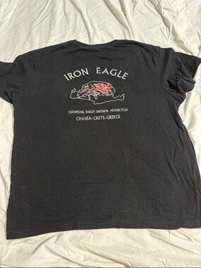 Black Graphic Short-Sleeve Tee - Men